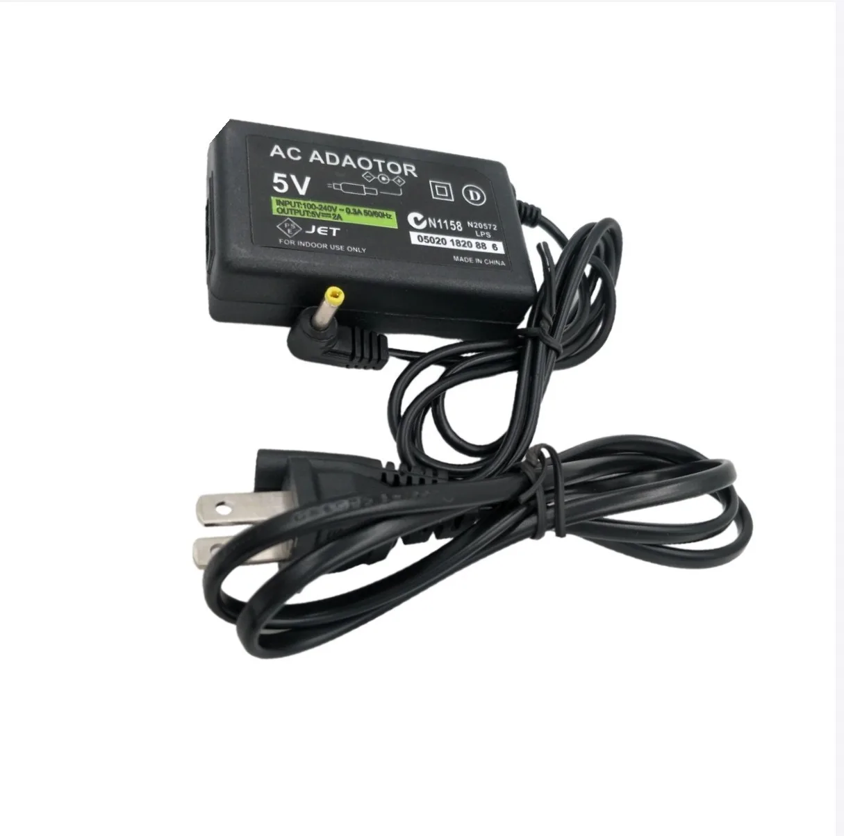 5V Power Charger Adapter for PSP, AC Wall Power Supply for PSP Handheld Game Console