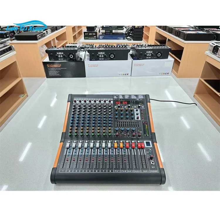 

KS8 Professional Audio Mixer 8-Channel Mixing Console