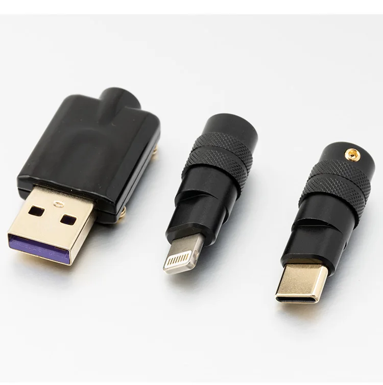 Nadaje się do Apple lightning Android type-c telefon komórkowy kabel USB do ładowania DIY funkcja dekodowania OTG z certyfikatem MFI