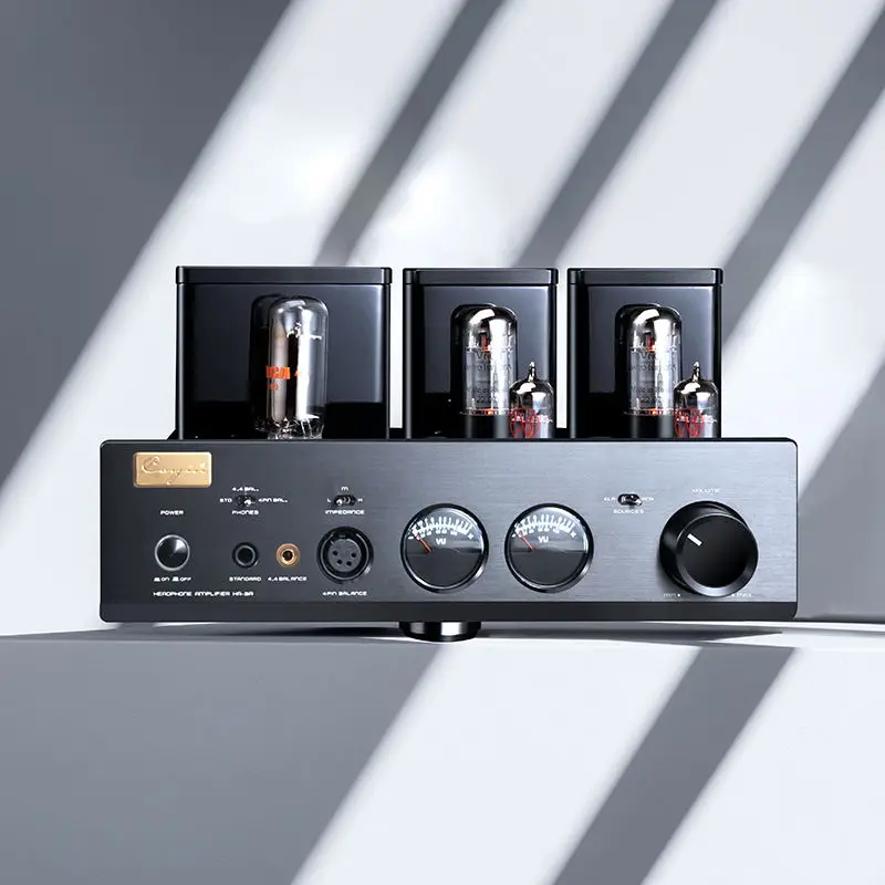 Cayin HA-3A Transformator Gekoppeld Evenwichtige Aangedreven Vacuüm Tube Hoofdtelefoon Versterker