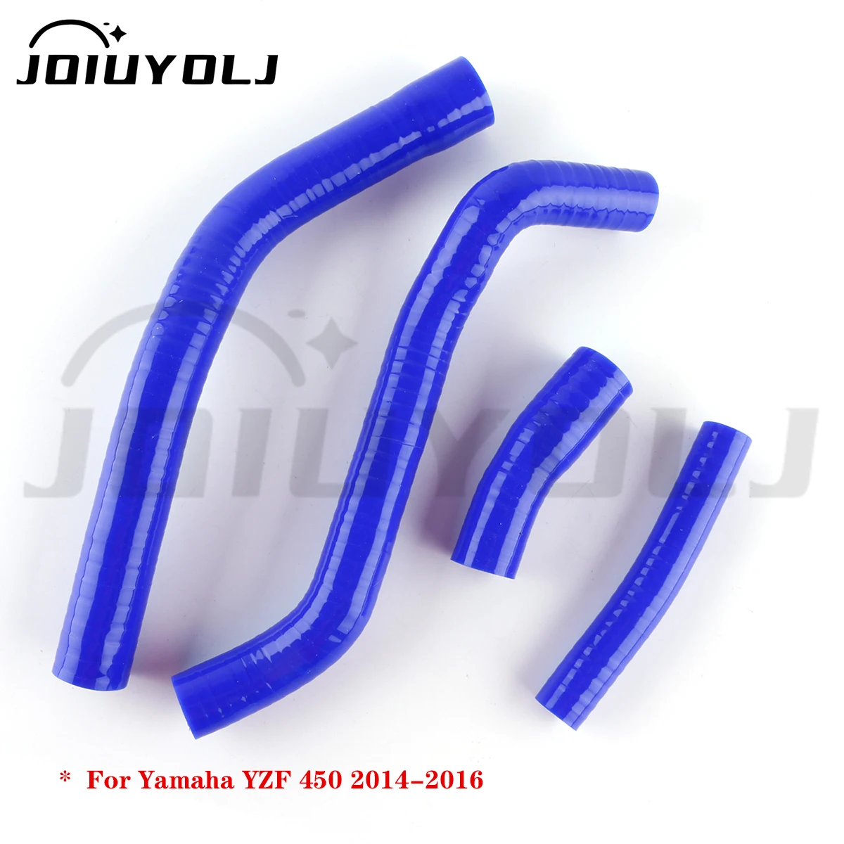 4PCS Silicone Radiator Coolant Hose Kit For Yamaha YZF450 YZF 450F 2014‑2016