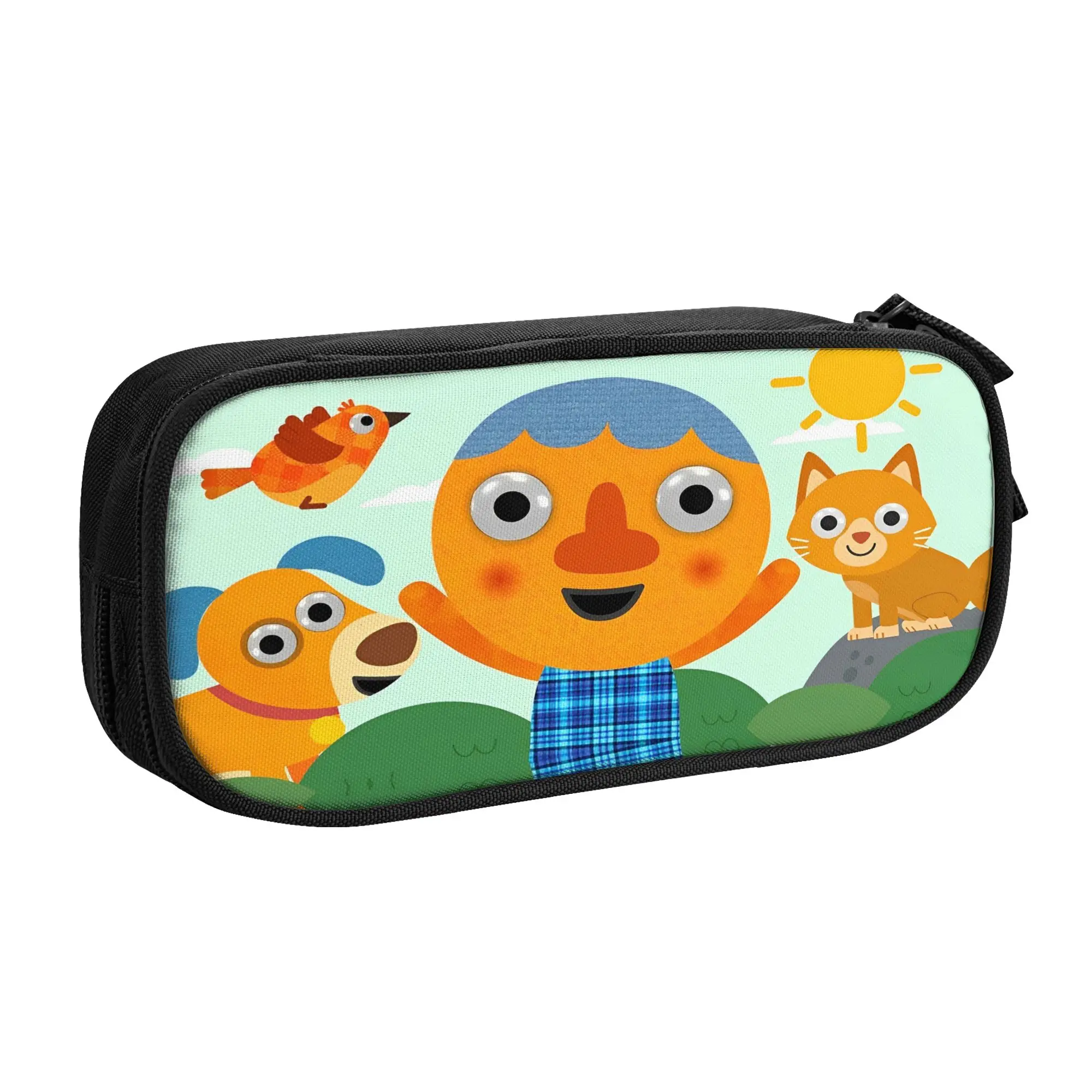Noodle & Pals Micro Super Simple Pencil Cases Classic   Pen Bag for Student Big Capacity School Supplies Cosmetic Pencilcases