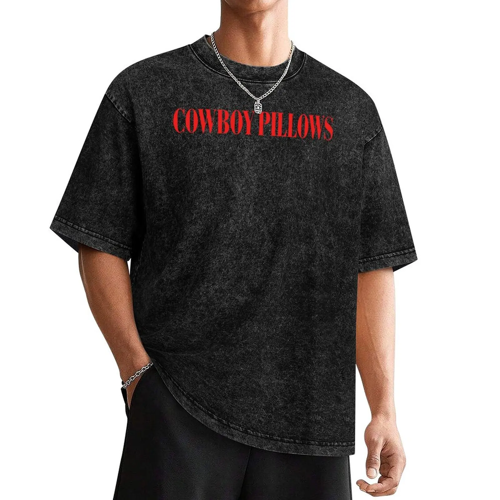 

Cowboy Pillows T-Shirt baggy shirts basketball graphic tees t shirts for men pack