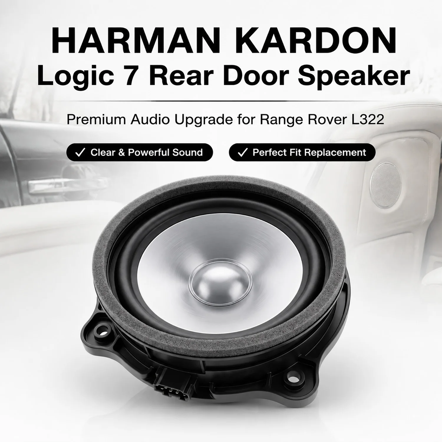 Car Audio Speaker System For Land Rover Harman Kardon Logic7 Amplifier Subwoofer OEM Stereo Upgrade Kit