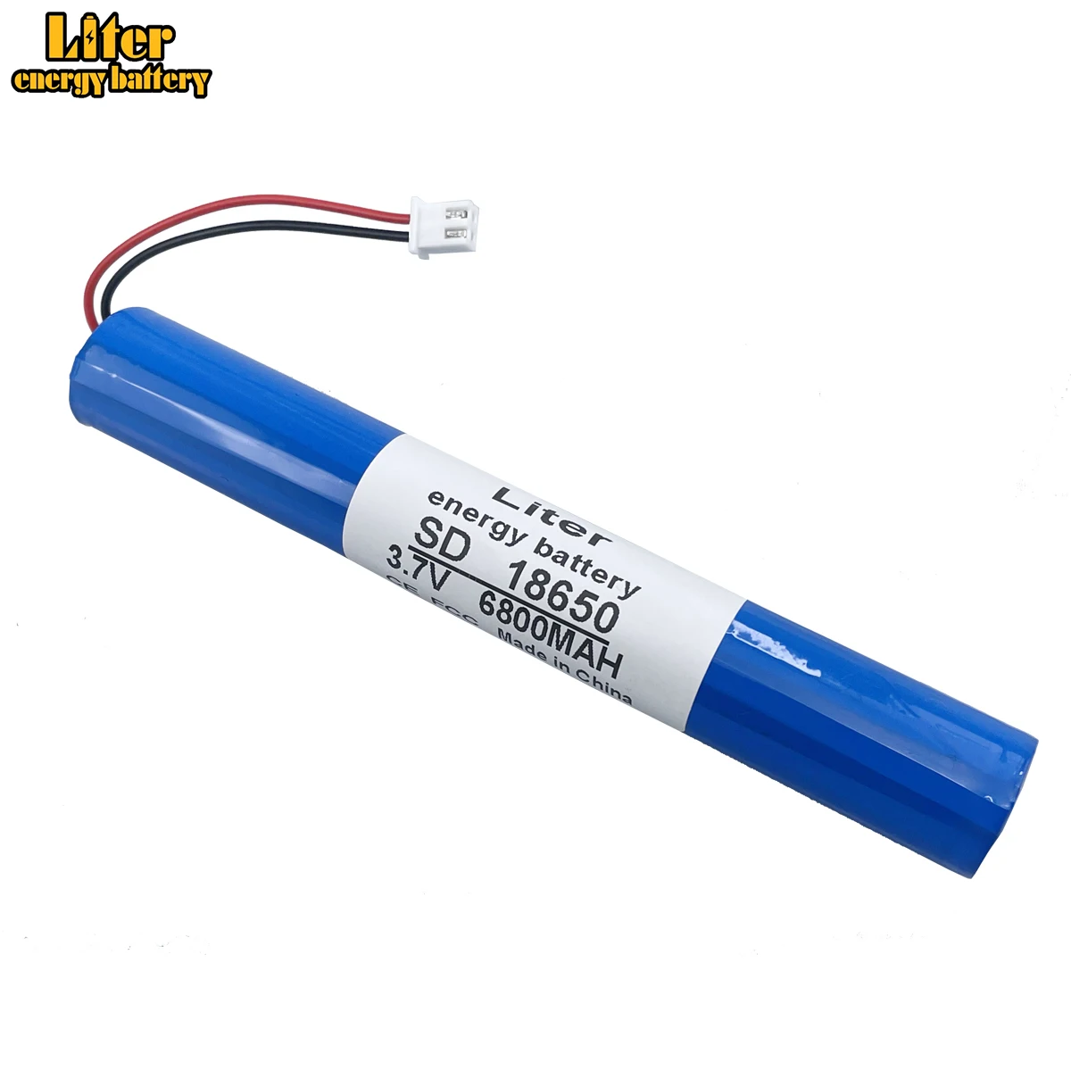 XH2.54 3.7V 18650 akumulator litowy 2S1P 6800mAh wędkowanie LED Light głośnik Bluetooth 4.2V awaryjne akumulatory DIY z PCB