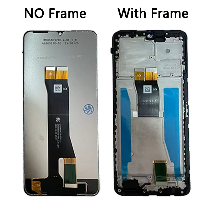 Wyświetlacz LCD z ekranem dotykowym 6,75 cala wysokiej jakości do ZTE Blade A76 4G 5G, model Z2469N Z2474, zamiennik wyświetlacza — zdjęcie produktu 6