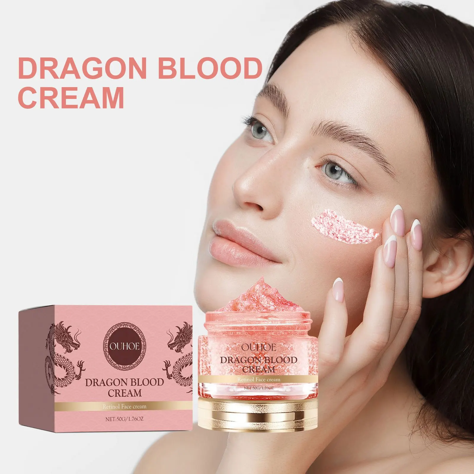 Dragon Blood Cream retinolo ringiovanimento della pelle del viso dissolvenza linee sottili schiarente idratante nutriente riparazione prodotto per la cura della pelle