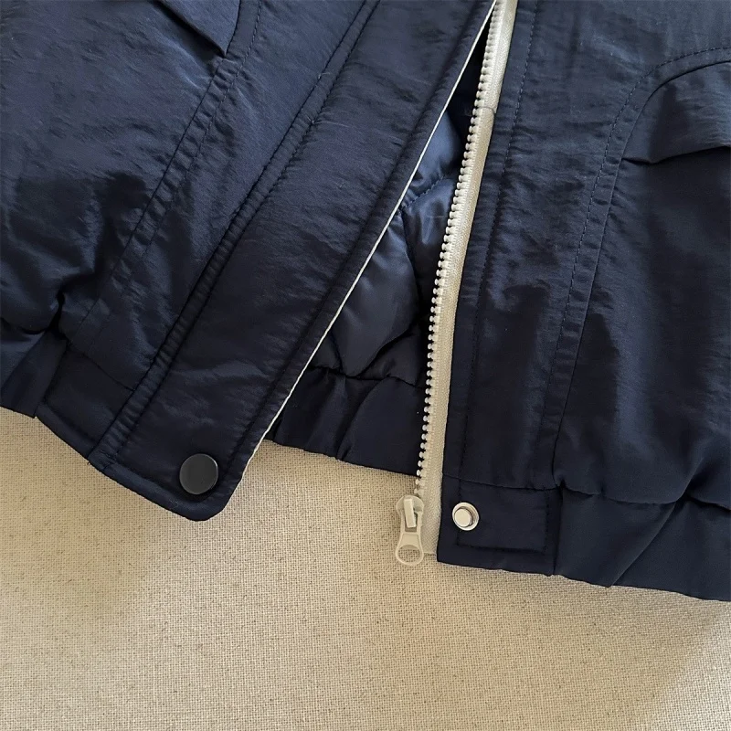 Dicke warme Winterjacke für Kinder, Jungen und Mädchen, Cartoon-Baseballjacke, Herbst-Outwear, Sportliche Freizeitkleidung, Neu – Detail 19