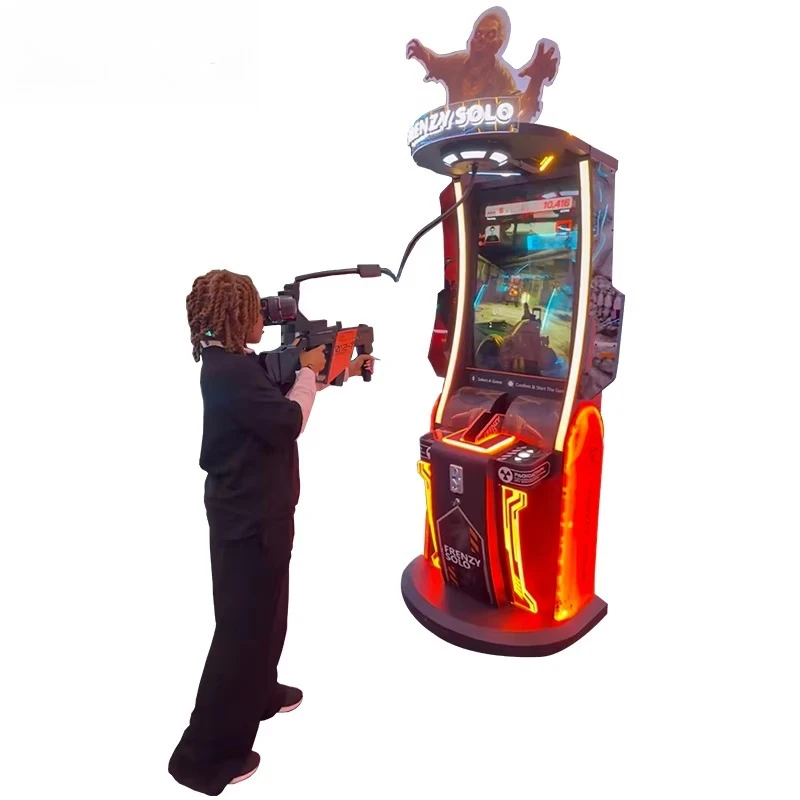 VR Shooting Simulator 2026 New One Person 5D 7D 12D Virtual Reality Arcade Games  Motion Platform Indoor VR Game Machine