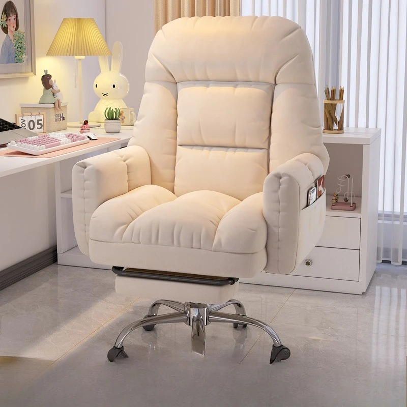ZComputer Chair Lazy Sofa Chair Desk Office Backrest Reclining Bedroom E-sports Live Stream ChairZ