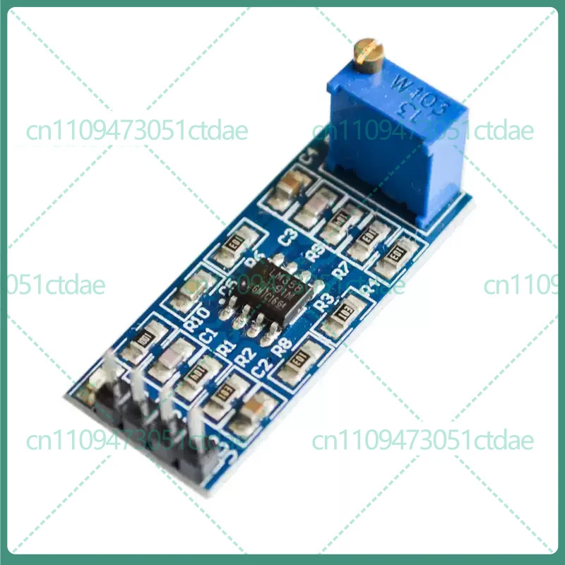 10-50pcs For LM358 100x Gain Signal Amplifier Module Operational Amplifier