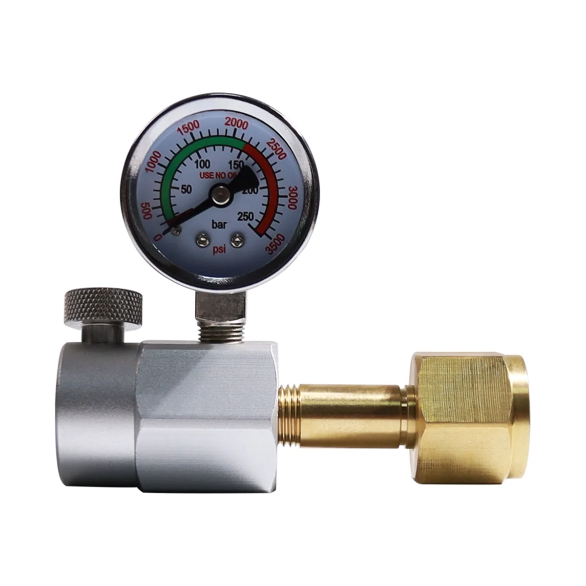 ABJS CO2 Refill Station Adapter for DUO Art Terra Quick Connect Cylinder From Carbon Dioxide Carbonator CGA320