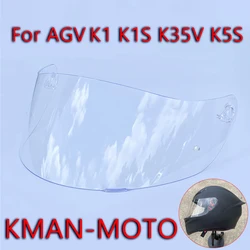 K3SV Helmet Face Shield Visor for AGV K1 K1S K5S K5 Capacete UV Protection Visera Casco Moto Visor Motorcycle Helmet Accessories
