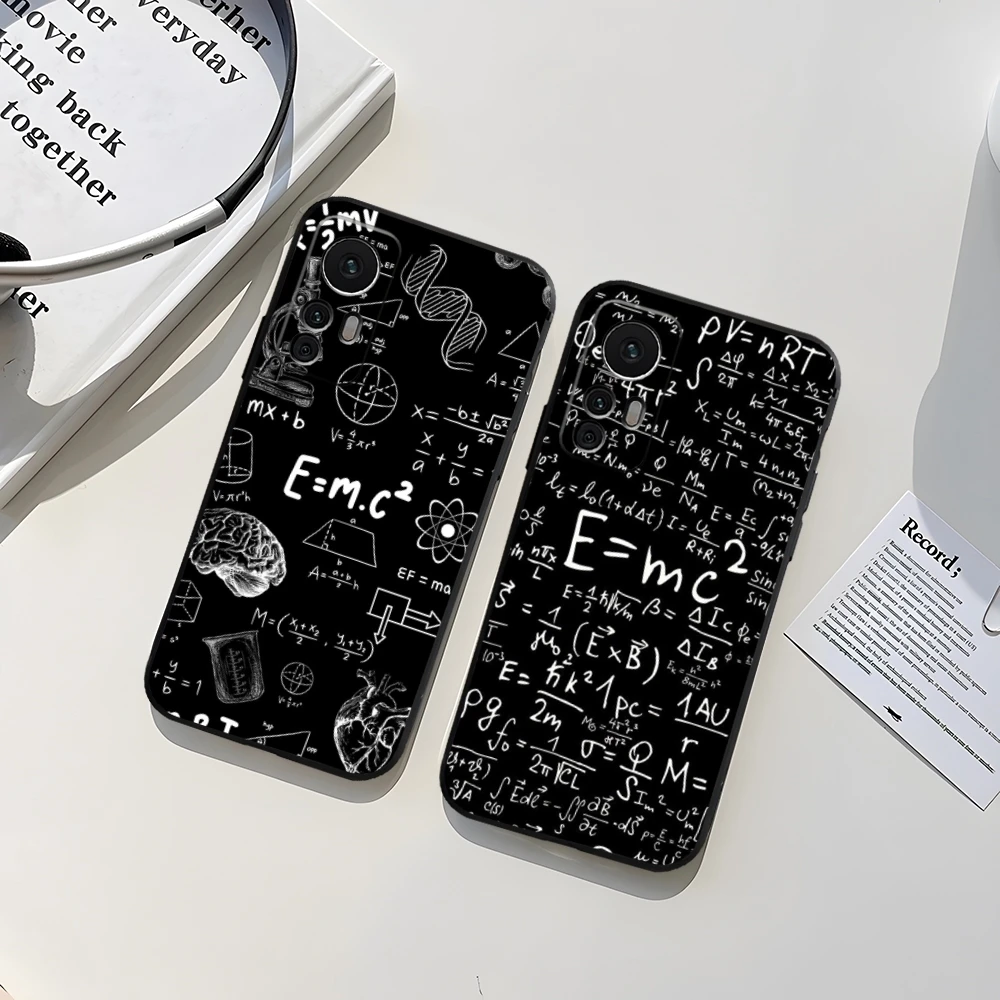 Mathematical formula Phone Case Funda for Xiaomi 14 11T 13 12 Lite Ultra Redmi Note 13 10 Pro POCO F4 F5 X5 Pro Coque