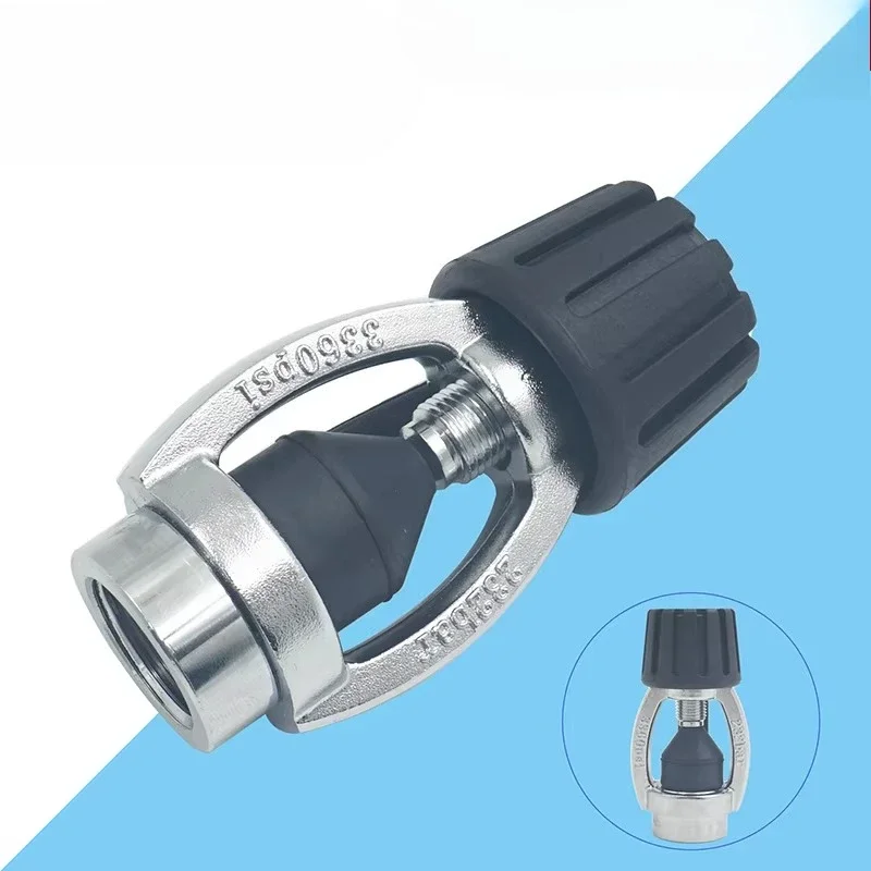 XMSJ-Dropshipping Scuba Diving DIN To Yoke First Stage Regulator Convertor Adapter Octopus Tank Valve