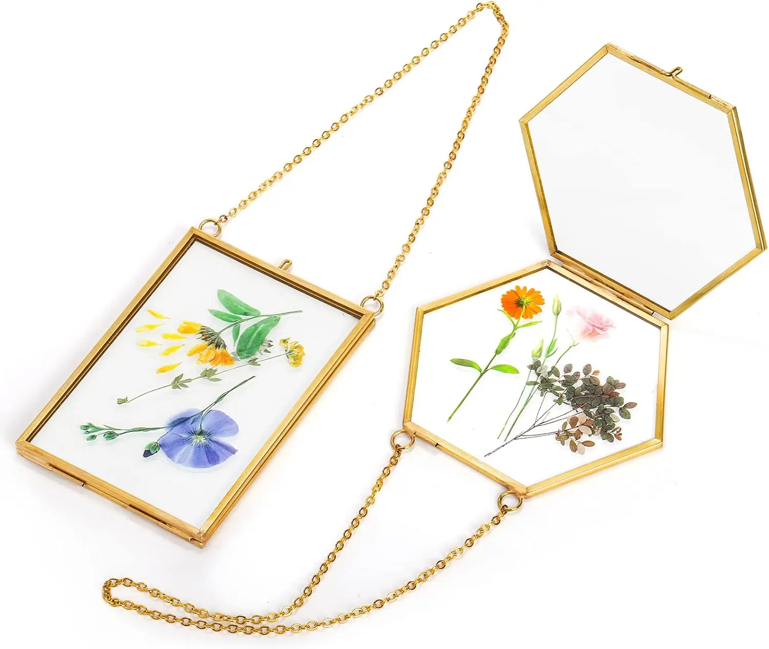 Double Glass Handmade Pressed Flower Frame