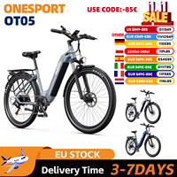 ONESPORT OT05 Electric Bicycle 250W 36V18.2Ah 25km/h Max Speed Electric Bike 27.5*2.25 Inch Tires Hydraulic Disc Brakes E-Bike