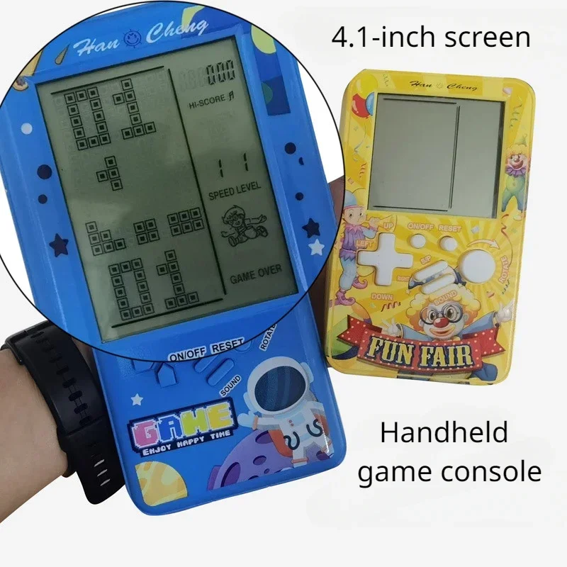 Giocatori di giochi portatili Gioco portatile classico Piacere per bambini Giocatore di giochi elettronici Macchina Gioco di mattoni Console di gioco per bambini