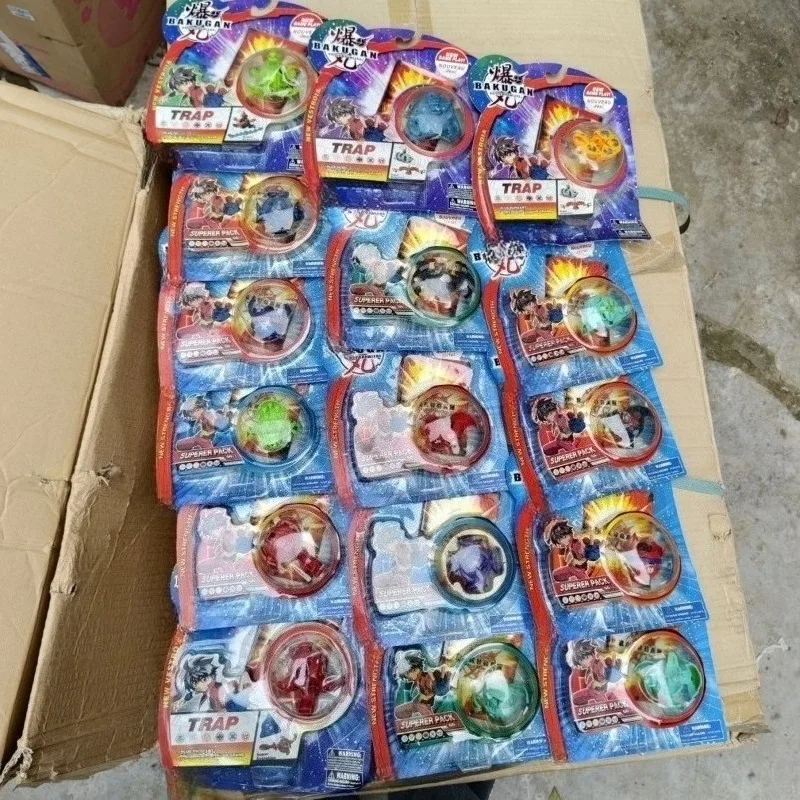BAKUGAN Battle Planet Star Domain Conquest Battle Arena Card Booster Pack Storage Box Figurine – Un gran regalo