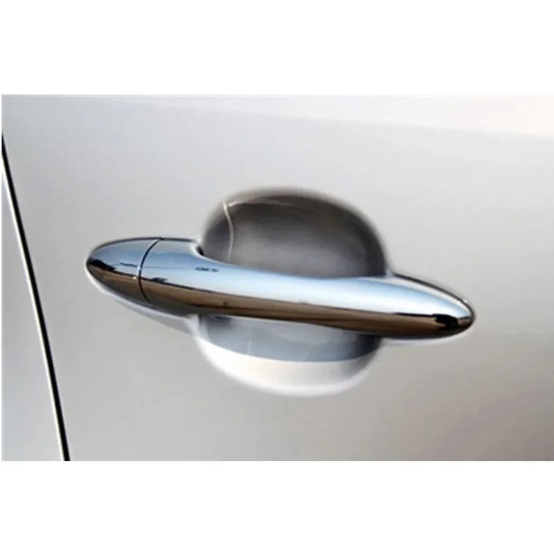 high quality ABS Chrome  Door handle Protective covering Cover Trim Door Handle Cover For for  KIA Sportager 2011-2017