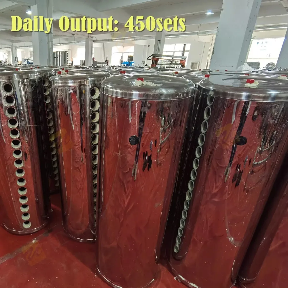 100L 120L 200L 300L غير المضغوط الشمسية السخان نظام سخان المياه بالطاقة الشمسية للمنزل التجارية فندق أو السكنية