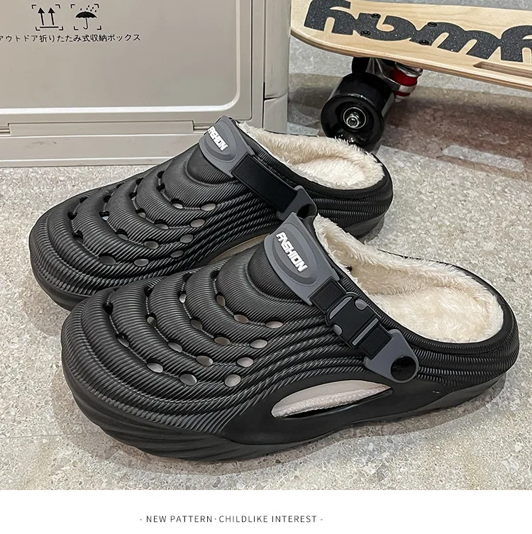 Herren Clogs Hausschuhe EVA Loch Herren Mules Rutschfest Dicke Weiche Plateau-Slides Bequeme Herren Schnelltrocknende Outdoor-Sandalen – Detail 29