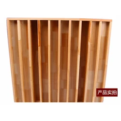 Paneles acústicos profesionales de sonido de madera maciza, tratamiento de estudio para cine, sala de piano, Japón, 60x60x11cm, 1 caja