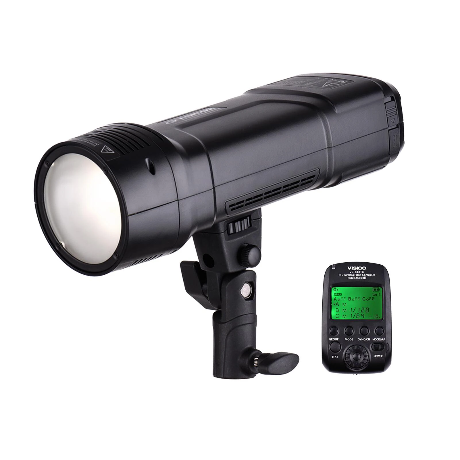 Flash de Fotografía VISICO de Alta Calidad, Portátil, Mini, Potente, con Salida de 200W, Batería de Litio de 2900mAh, TTL, de Bolsillo