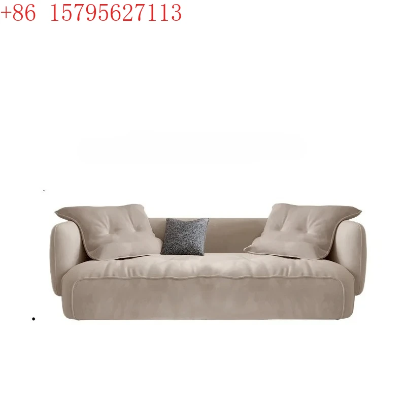 

TQH кремовый тканевый диван, комбинация прямых рядов, элитная гостиная, современный ретро-стиль, модельер