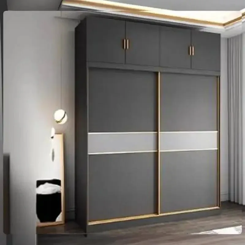 

Italian Sliding Doors Wardrobes Nordic Full Size Storage Bedroom Wardrobes Living Room Desk European Muebles Hotel Furniture