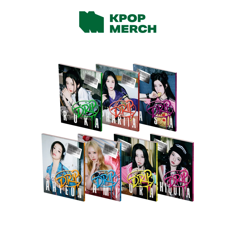 (Random) BABYMONSTER - 1ST FULL ALBUM [ DRIP ] YG TAG ALBUM VER.
