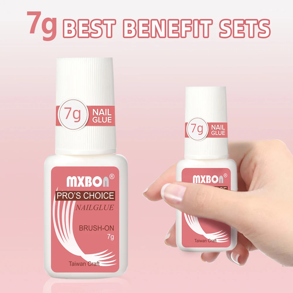 1pc 7g Colla per unghie ad asciugatura rapida per unghie finte Forte adesivo Flash Strass Colla per unghie Colla decorativa professionale per arte acrilica
