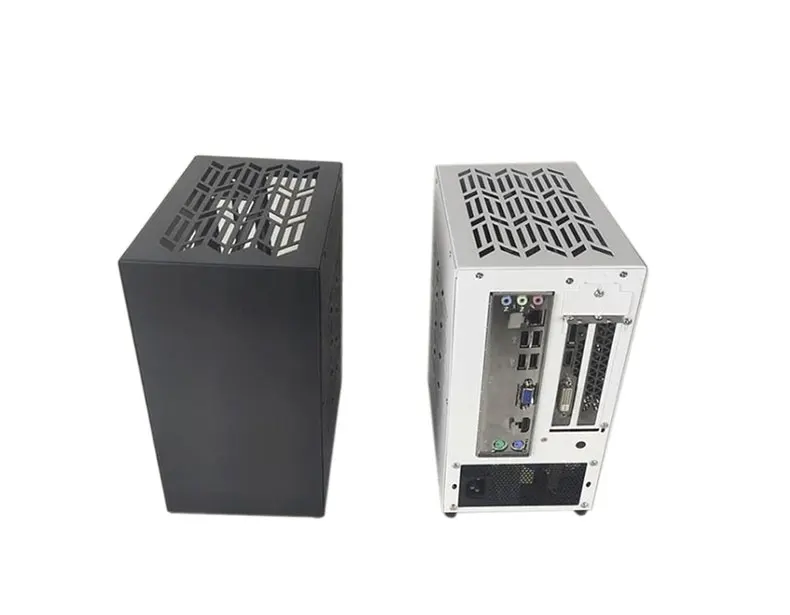 D19 Pro version kapazität 6,1 L Mini ITX Chassis Spiel Computer Unterstützung Grafikkarte RTX2070 I7 Kleinste Unabhängige Display Fall – Detail 5