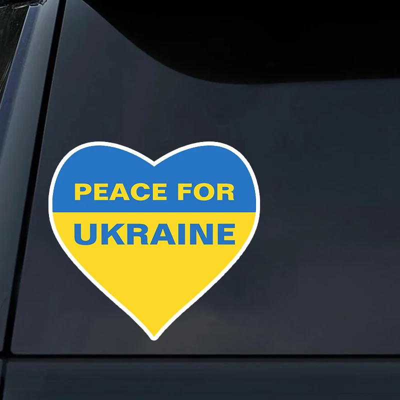 41801 # abnehmbare Vinyl Aufkleber Für Ukraine Sonnenblumen Flagge Karte Ukrainischen Auto Aufkleber auf Stoßstange Hinten Fenster Laptop