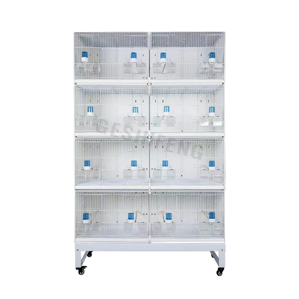 Wholesale Hot Sale Big Breeding Cage Multilayer Movable Splice Luxury Love Bird Cage For Sale