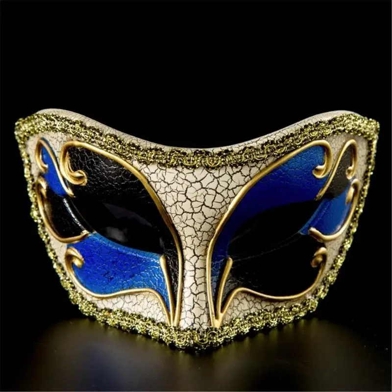 R1WE Maskerade Halfgelaatsmasker, Maskerade Decoraties Oogmasker voor Dames Halloween Maskerade Cosplay Feesten