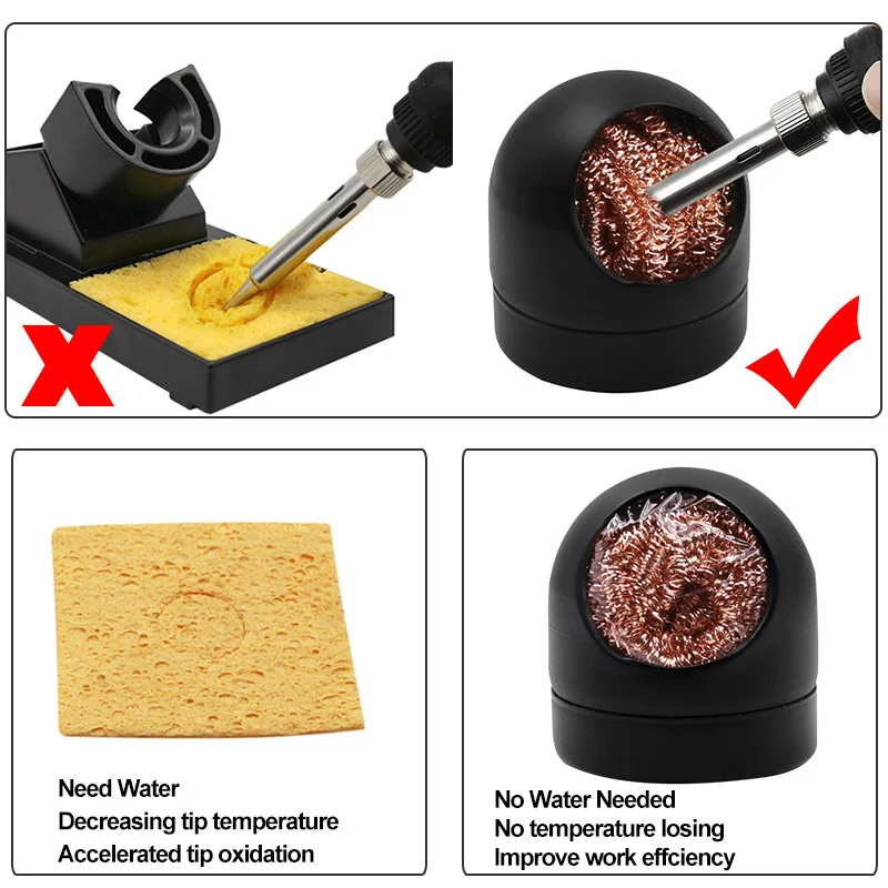 Soldering iron head, mouth cleaner, soldering iron tin removal cleaning ball, soldering iron nozzle cleaner, tin removal ball, s