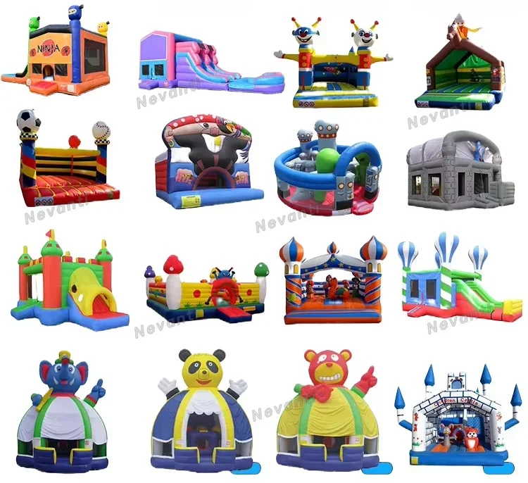 Flame Themed Large Commercial Grade High-Quality Inflatable Toys and Accessories