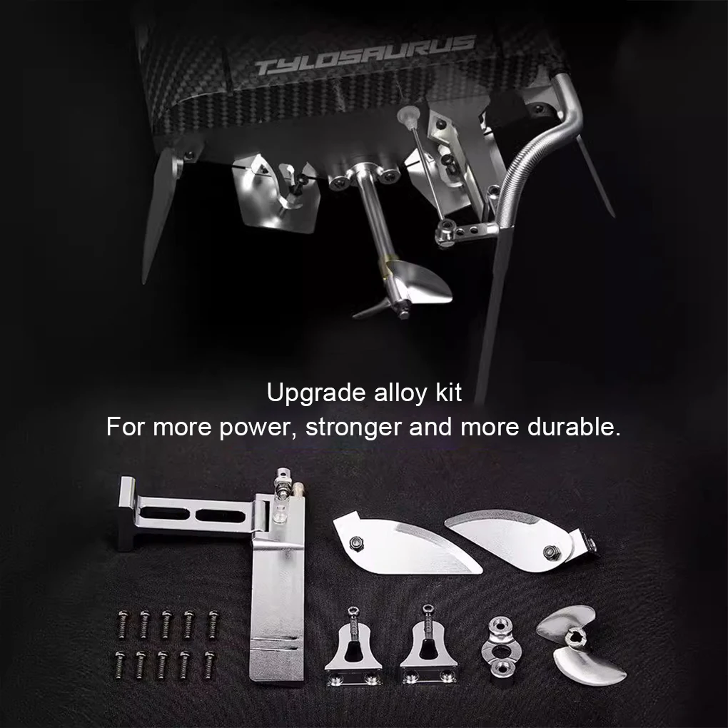 Grande barca RC UDI022 senza spazzole in fibra di carbonio 50 km/h impermeabile ad alta velocità 2.4 GHz radiocomandato impermeabile barca in acciaio legato