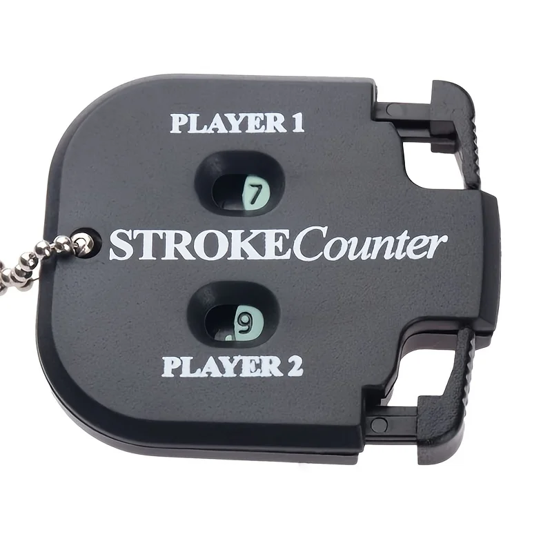 Manual Mini Golf Score Shot Stroke Counter Accessories Clicker Keychain Scorekeeper Sport Scoreboard Outdoor Gift For Golfers