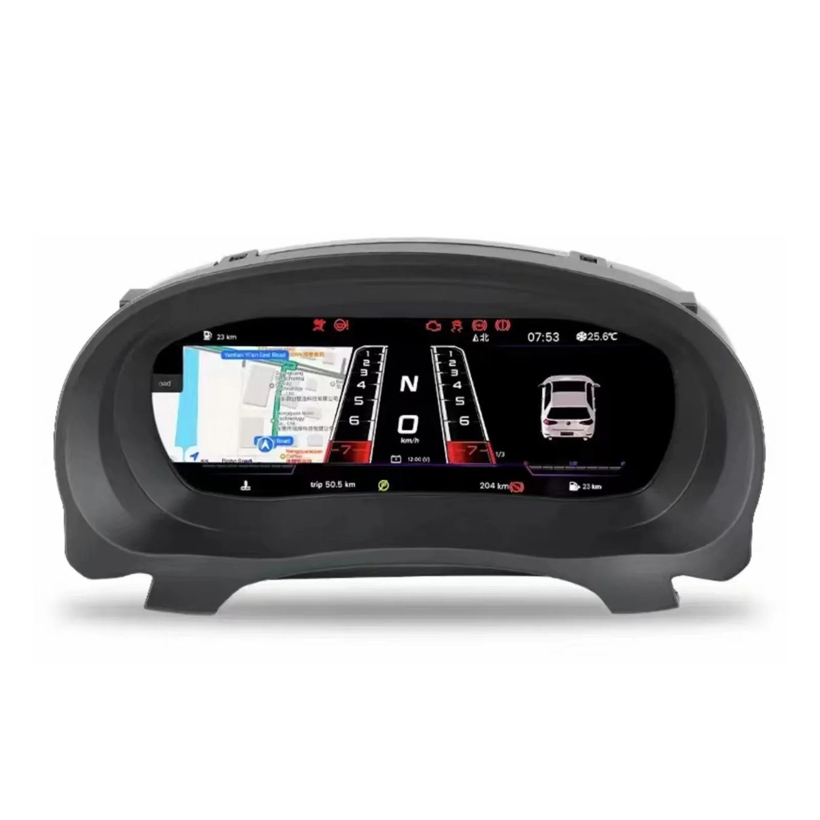 12.3 Inch Car Speedometer Panel Digital Dashboard Instrument Cluster Golf 6 2008-2014 Player