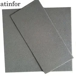 atinfor High Porosity Porous Nickel Foam Battery Electrode Plate Open Cell Ni Metal Foam Sheet