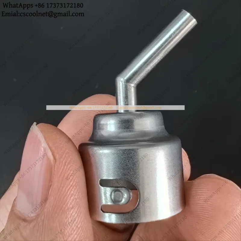 JS01 45 Degree Curved Nozzle 5mm 8mm 10mm For SUGON 8650 8630 8610DX PRO Hot Air Station