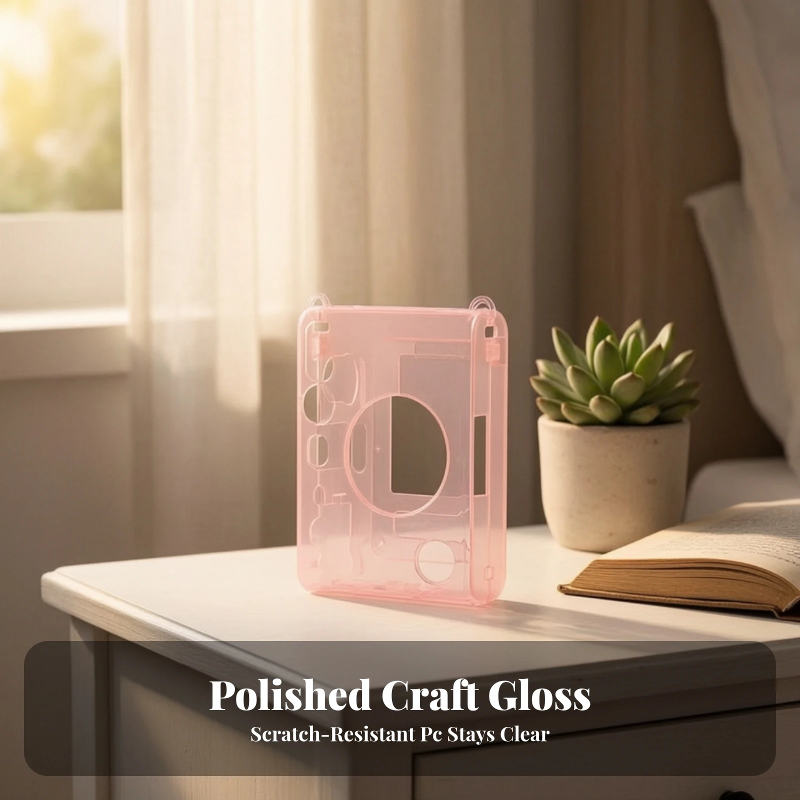 Camera Case with Accurate Cutouts Precision Fit Hard Guard Case Guard Cover Long-Lasting Transparent Hard Shell Lightweight