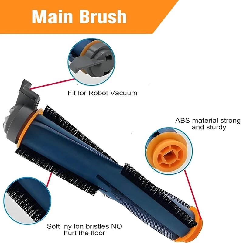 Pièces de rechange pour aspirateur robot Shlavabo Matrix, brosse latérale principale, HEPA Pound, AV2310AE, RV2310AE