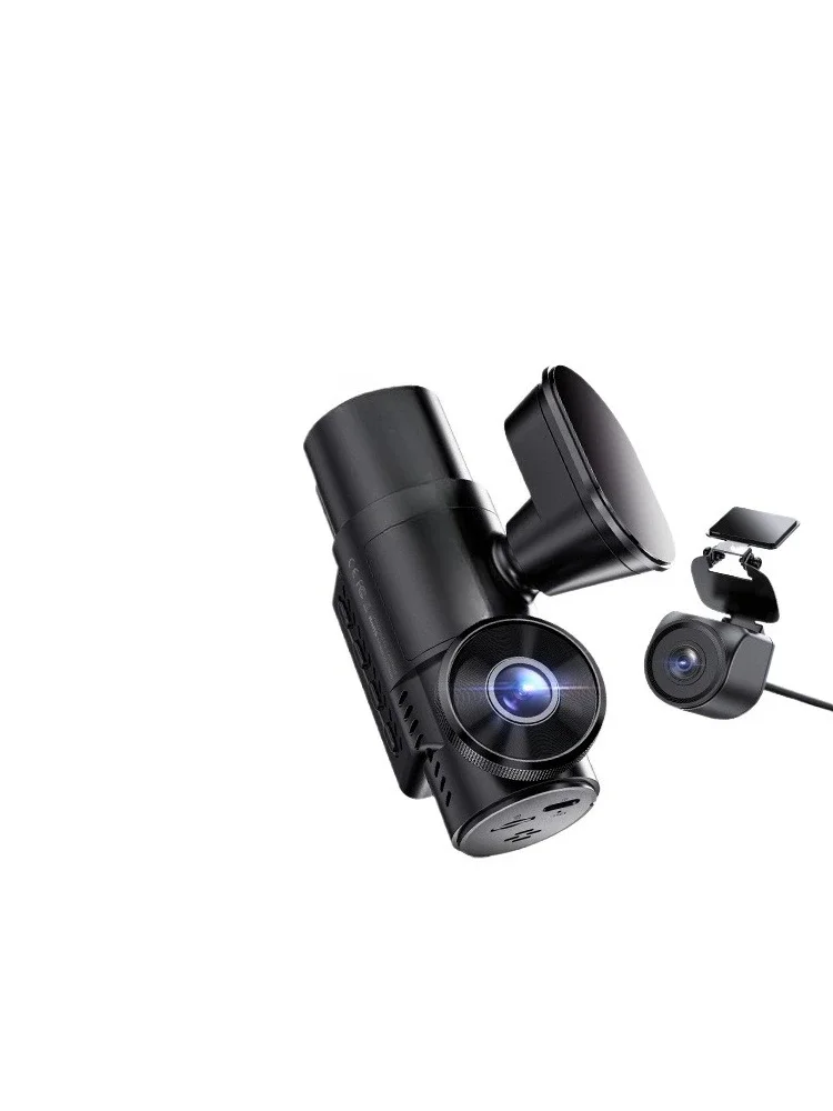 N4S in-car monitoring driving recorder, front and rear double recording, in-car and out-of-car three-camera multi-lens