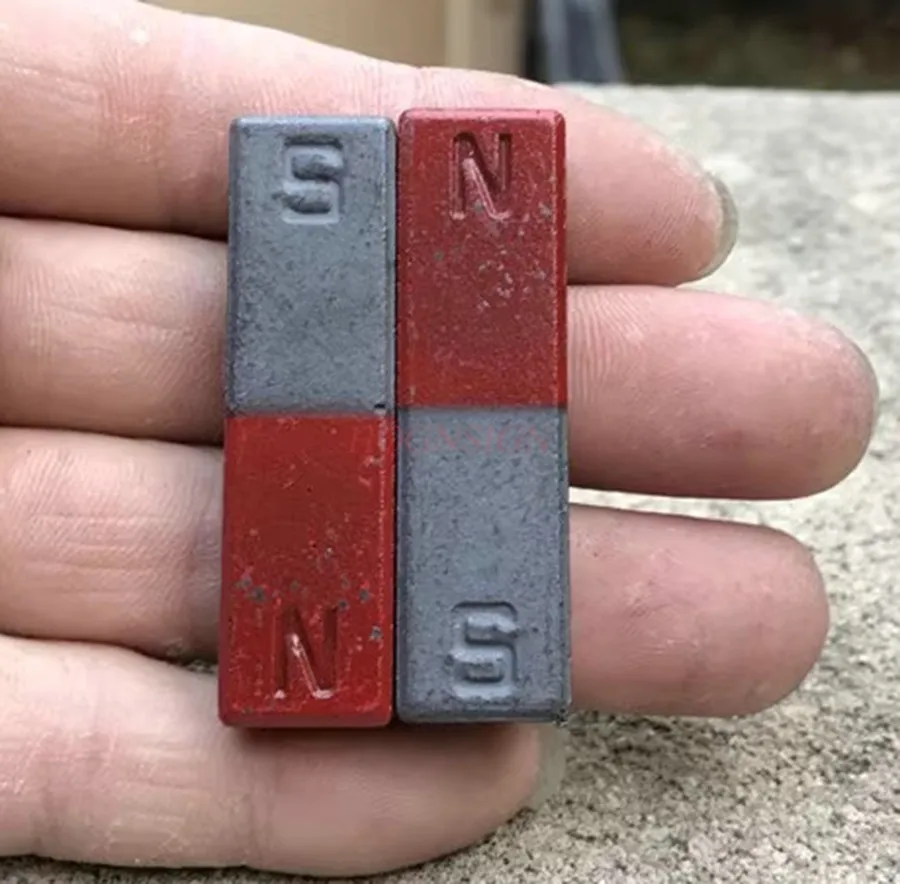 2 adet Öğretim mıknatısı, dikdörtgen mıknatıs, kare mıknatıs, erken çocukluk eğitimi mıknatısı