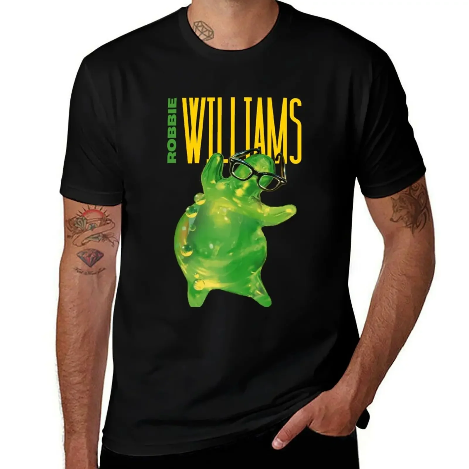 

Wobbly Williams T-Shirt quick-drying oversized graphic tee shirts graphic men clothes