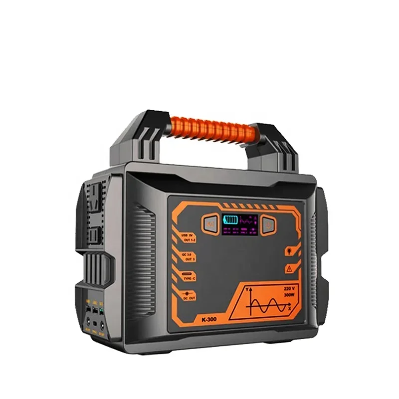 Outdoor portable energy storage emergency power supply 300W 500w 1000w solar lithium battery generator