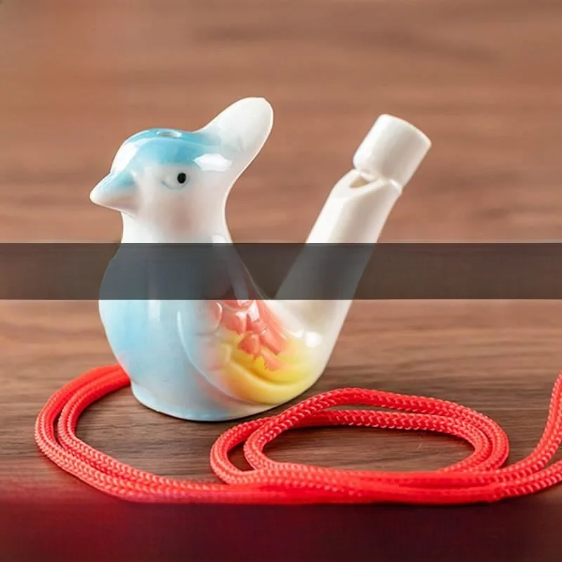 

Ceramic Bird Whistle Children's Toy Baby Blow Call Water Bird Sound Early Childhood Education Musical Instrument